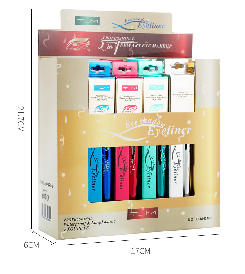 TLM TLM pearl eyeliner pen durable shiny waterproof quick - dry non - dye diamond highlighter liquid eyeliner liquid