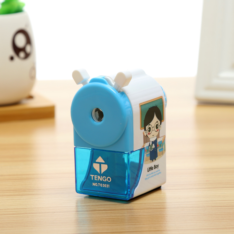 New children&#039;s school supplies direct sale tenggao 3031 prince and princess hand pencil sharpener sharpener pensharpener