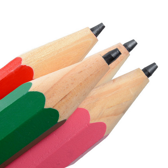 New strange strange arts 35cm color thick pole oversized pencil toys for children