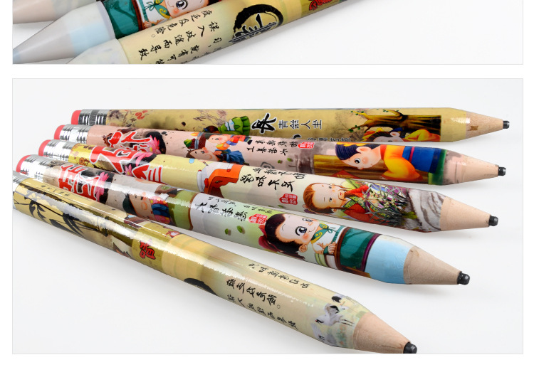 New strange strange arts 35cm color thick pole oversized pencil toys for children New strange strange arts 35cm color thick pole oversized pencil toys for children
