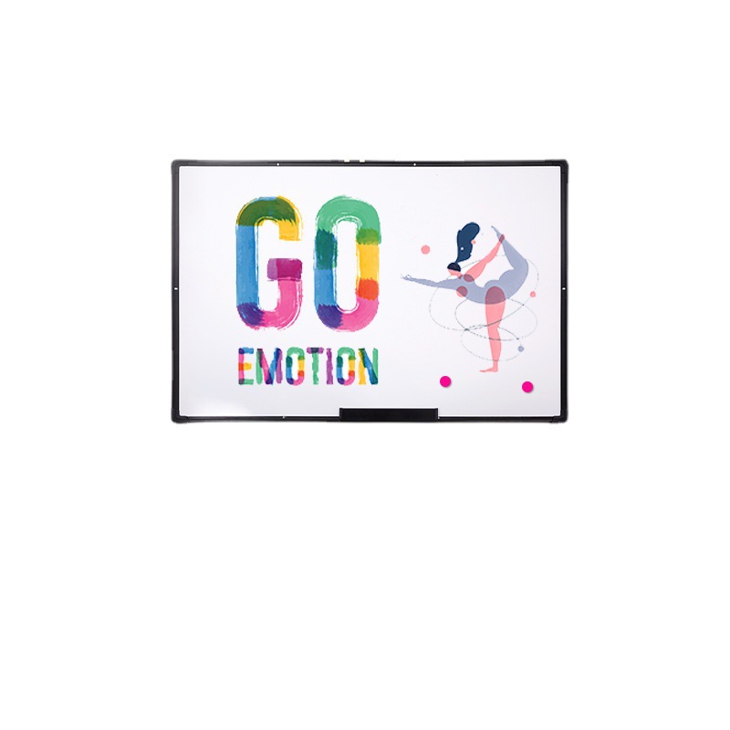 Single-Sided Magnetic Hanging Whiteboard Writing Board Small Blackboard Home Children&#039;s Teaching Erasable Mobile Office Meeting Black