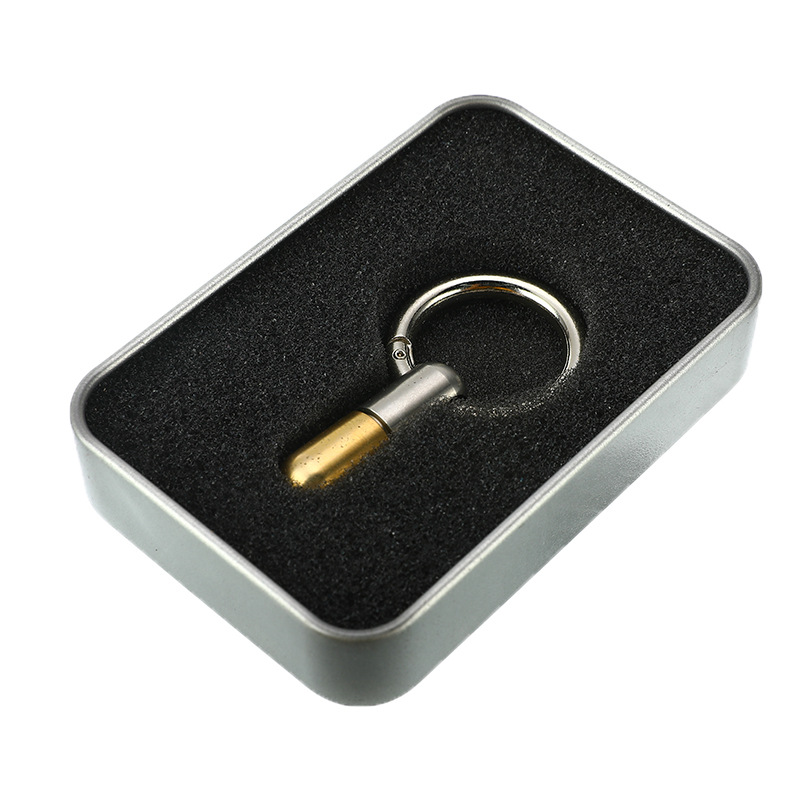 The New stainless steel capsule knife key pendant portable mini cutter pill car key pendant The New stainless steel capsule knife key pendant portable mini cutter pill car key pendant
