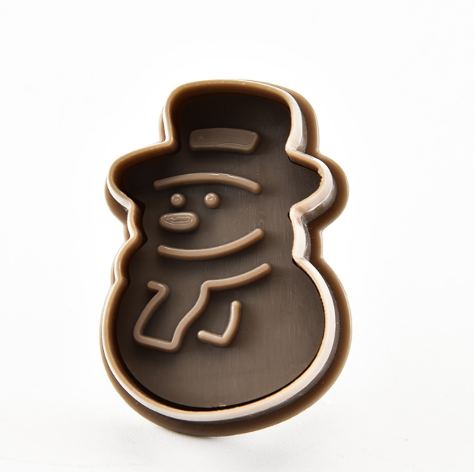 3D Three-Dimensional Creativity Practical Small Cute Pp Christmas Cookie Cutter Foreign Trade Exclusive 3D Three-Dimensional Creativity Practical Small Cute Pp Christmas Cookie Cutter Foreign Trade Exclusive