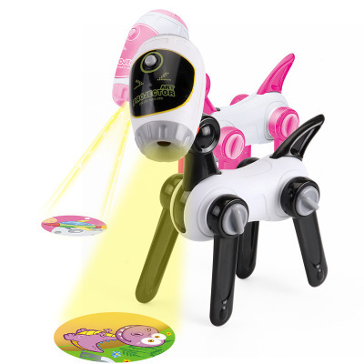Tiktok Children&#039;s Plastic Drawing Board Table Projection Painting Machine Teaching Aids Multifunctional Projection Writing Drawing Board Cross-Border