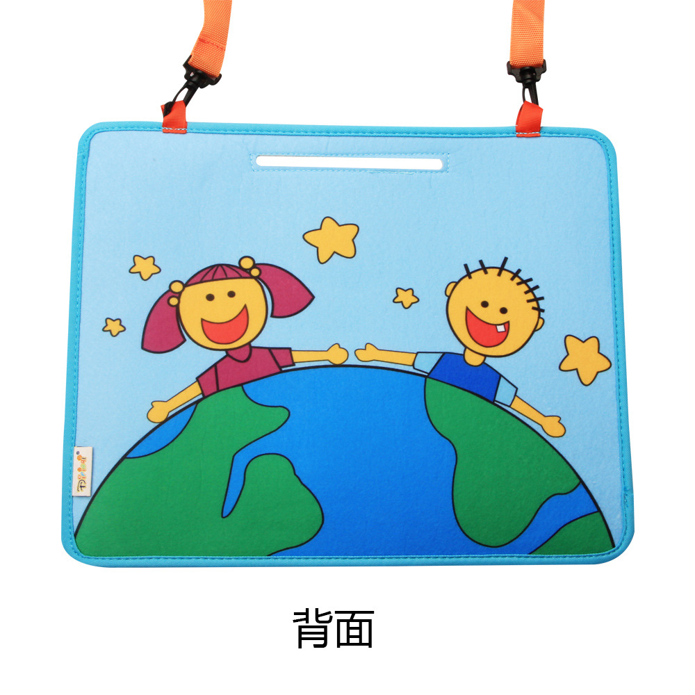 New Dressing Learning Board Infant Early Education Felt Busy Board Kindergarten Teaching Aids Children Portable Busy Board