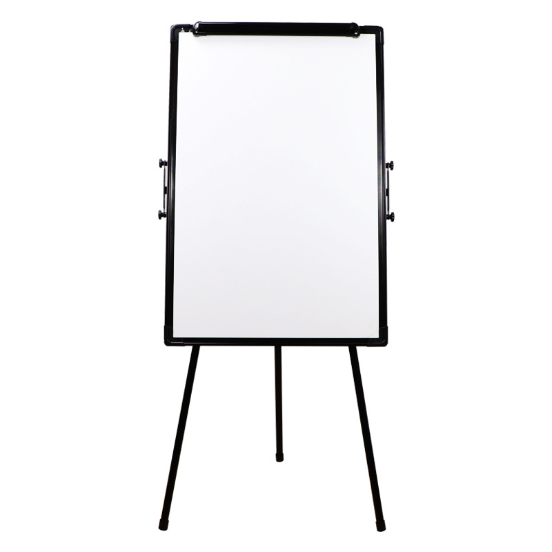 Factory Direct Sales Tripod Whiteboard Home Office Teaching Single-Sided Retractable Aluminum Alloy Children Folding Writing Board