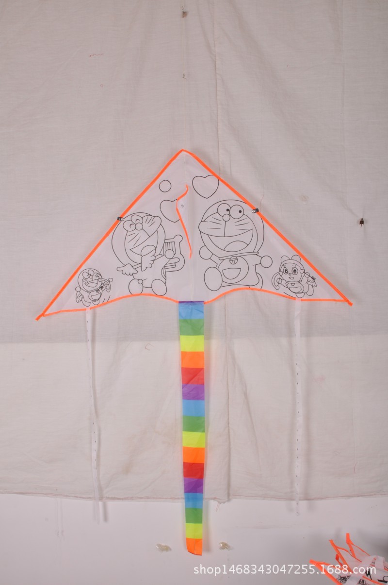 Weifang Children's Painting Kite Handmade DIY Teaching Blank Kite Full Set of Line Board Paint 42 Patterns Mixed Hair Weifang Children's Painting Kite Handmade DIY Teaching Blank Kite Full Set of Line Board Paint 42 Patterns Mixed Hair