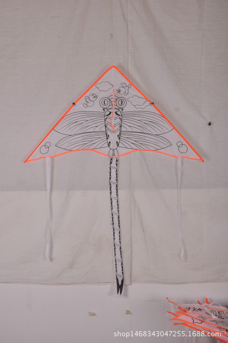 Weifang Children's Painting Kite Handmade DIY Teaching Blank Kite Full Set of Line Board Paint 42 Patterns Mixed Hair Weifang Children's Painting Kite Handmade DIY Teaching Blank Kite Full Set of Line Board Paint 42 Patterns Mixed Hair