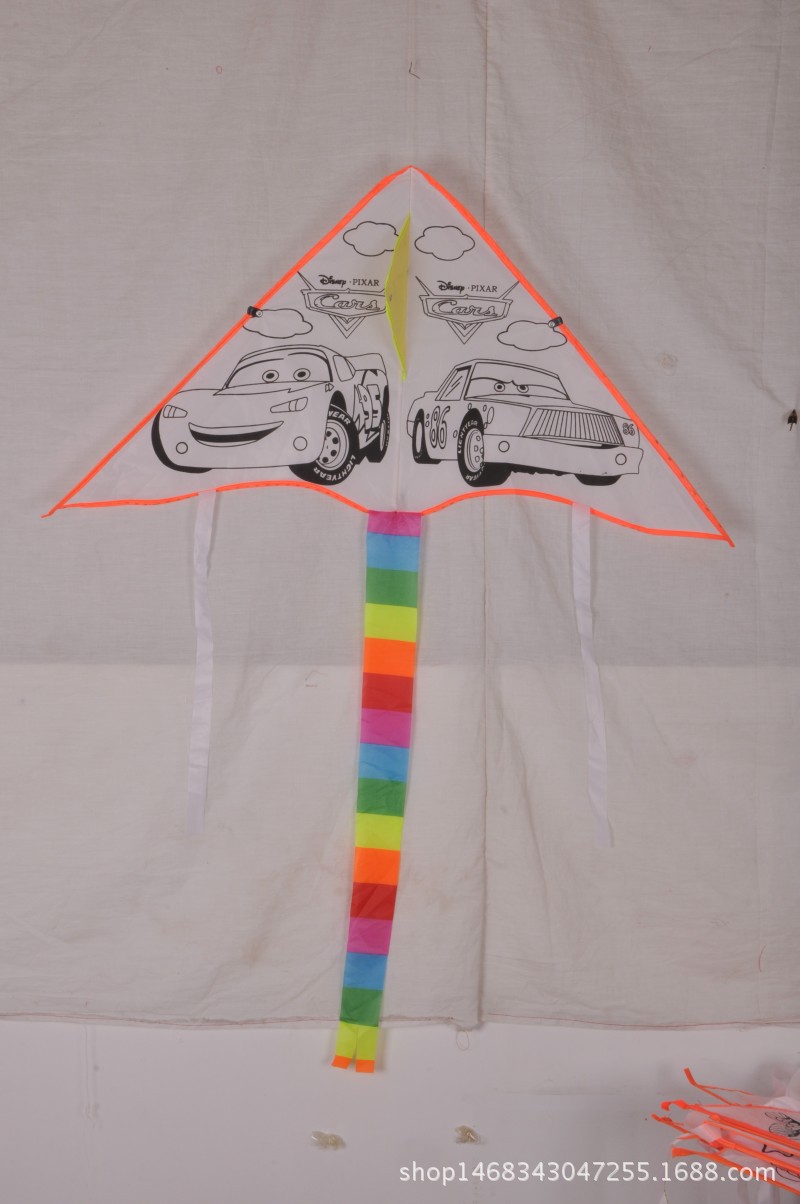 Weifang Children's Painting Kite Handmade DIY Teaching Blank Kite Full Set of Line Board Paint 42 Patterns Mixed Hair Weifang Children's Painting Kite Handmade DIY Teaching Blank Kite Full Set of Line Board Paint 42 Patterns Mixed Hair