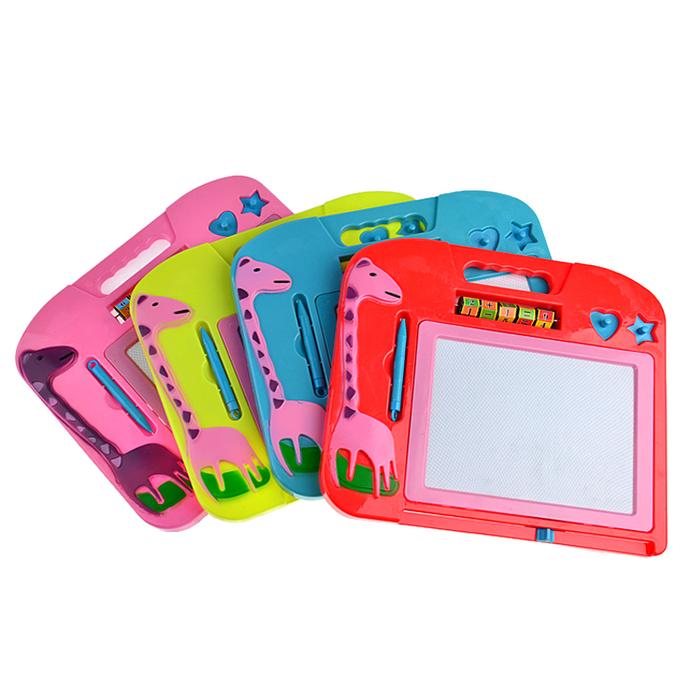 Children&#039;s magnetic writing board large graffiti drawing board style teaching AIDS