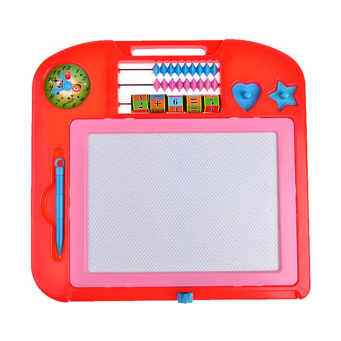 Children&#039;s magnetic writing board large graffiti drawing board style teaching AIDS