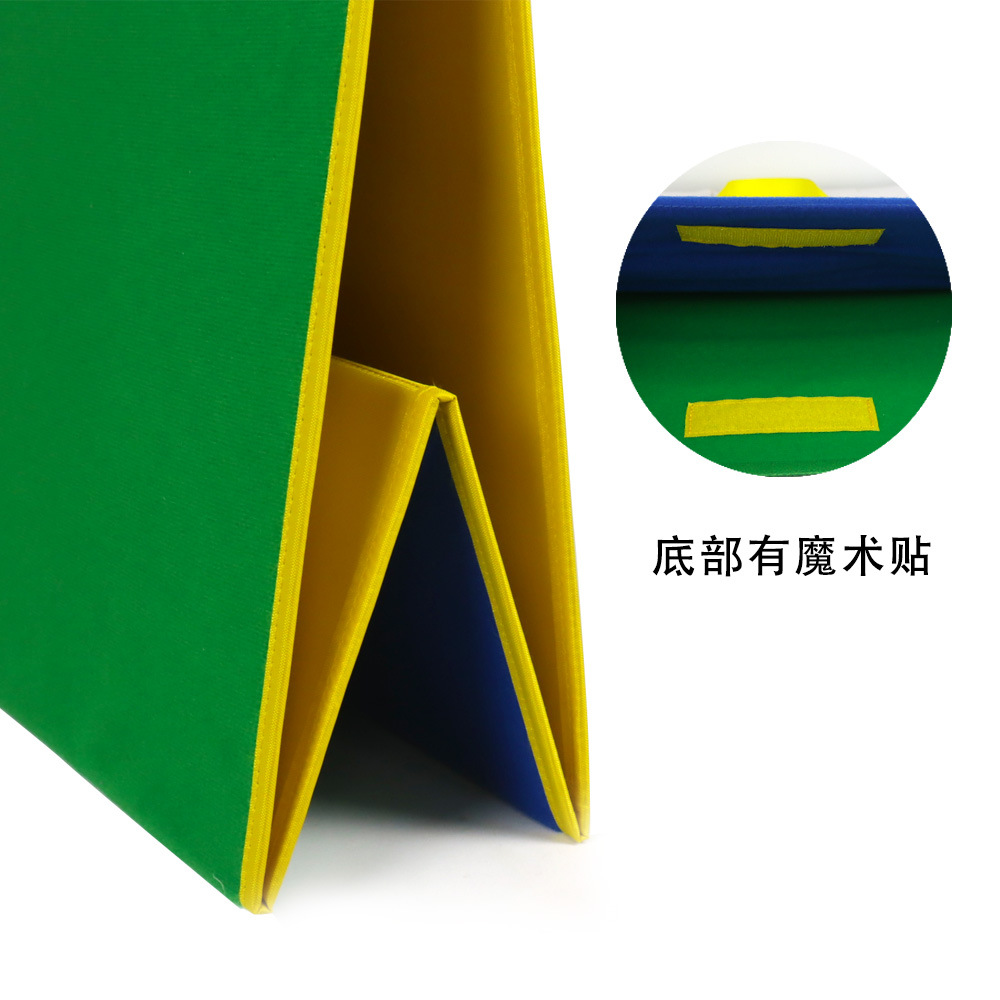 New Arrival Factory Price Direct Sales Distribution Cooperation Double-Sided Standing Felt Teaching Board Felt Story Board Early Education Teaching Aids