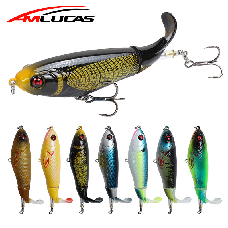 Propeller Tractor Hard Bait 17G 10.5cm Lure Bait Floating Pencil Lure Bait Cross-Border Fishing Tackle