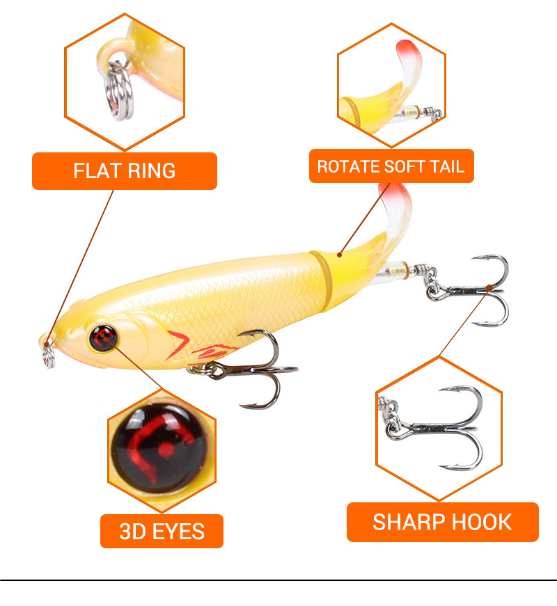 Propeller Tractor Hard Bait 17G 10.5cm Lure Bait Floating Pencil Lure Bait Cross-Border Fishing Tackle Propeller Tractor Hard Bait 17G 10.5cm Lure Bait Floating Pencil Lure Bait Cross-Border Fishing Tackle