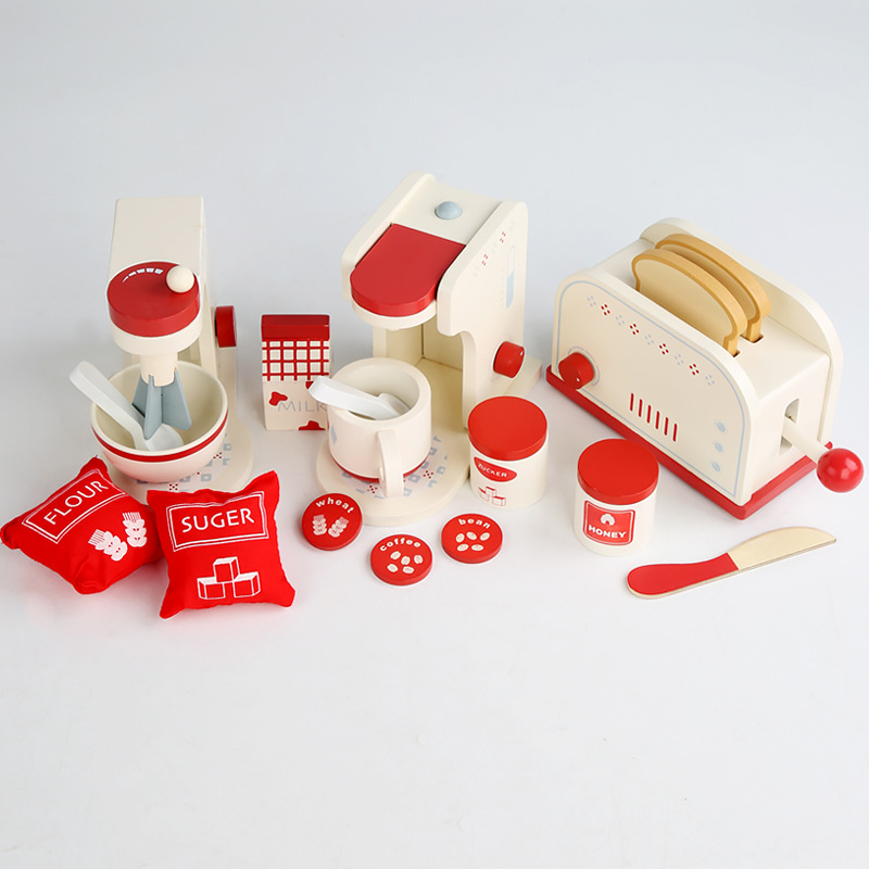 Wooden Children &#039;S Simulation Play House Toy Kitchen Cut Vegetable Cutter Fruit Toy Set Slicer Boys And Girls