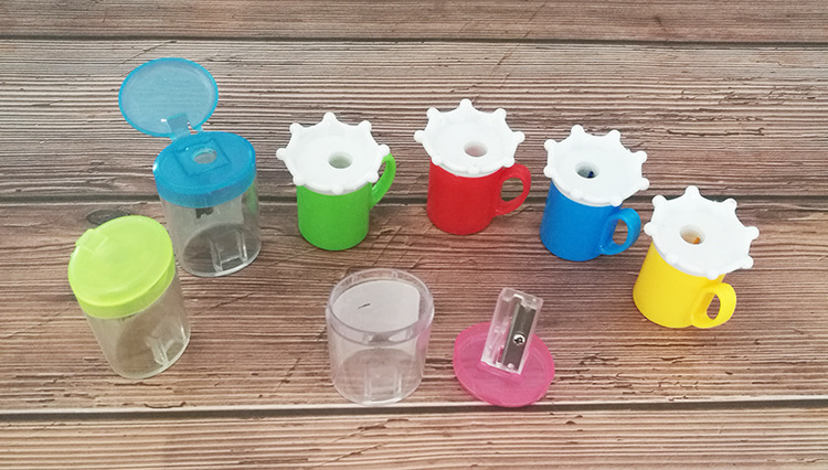 School Office Supplies Cute Cartoon Cup Mini Pencil Sharpener Penknife Student Prizes School Office Supplies Cute Cartoon Cup Mini Pencil Sharpener Penknife Student Prizes