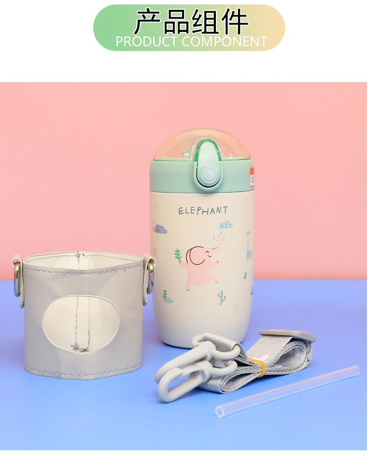 Student Cartoon Sticker 316 Stainless Steel Vacuum Egg Vacuum Cup Outdoor Strap Heat and Cold Insulation Sealed Water Cup Student Cartoon Sticker 316 Stainless Steel Vacuum Egg Vacuum Cup Outdoor Strap Heat and Cold Insulation Sealed Water Cup
