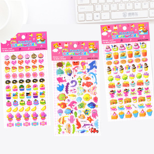 Bubble Sticker Children 'S Cartoon Small Stickers Animal PVC Paste Baby Reward Stickers Three-Dimensional Stickers Gifts Bubble Sticker Children 'S Cartoon Small Stickers Animal PVC Paste Baby Reward Stickers Three-Dimensional Stickers Gifts