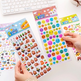Bubble Sticker Children 'S Cartoon Small Stickers Animal PVC Paste Baby Reward Stickers Three-Dimensional Stickers Gifts Bubble Sticker Children 'S Cartoon Small Stickers Animal PVC Paste Baby Reward Stickers Three-Dimensional Stickers Gifts