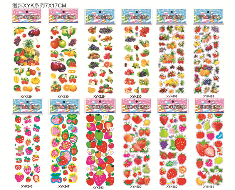 Bubble Sticker Children 'S Cartoon Small Stickers Animal PVC Paste Baby Reward Stickers Three-Dimensional Stickers Gifts Bubble Sticker Children 'S Cartoon Small Stickers Animal PVC Paste Baby Reward Stickers Three-Dimensional Stickers Gifts