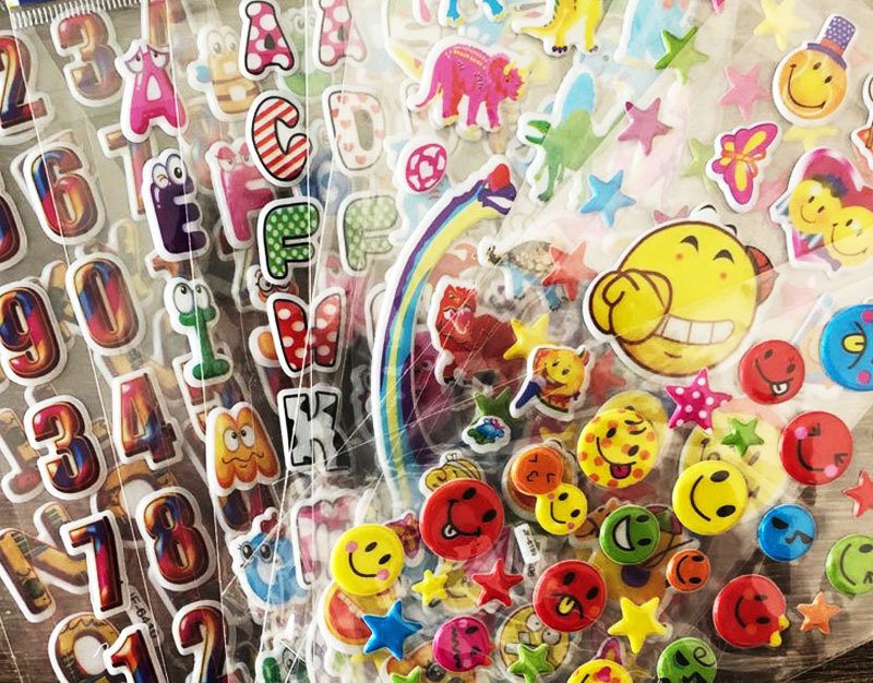 Bubble Sticker Children 'S Cartoon Small Stickers Animal PVC Paste Baby Reward Stickers Three-Dimensional Stickers Gifts Bubble Sticker Children 'S Cartoon Small Stickers Animal PVC Paste Baby Reward Stickers Three-Dimensional Stickers Gifts