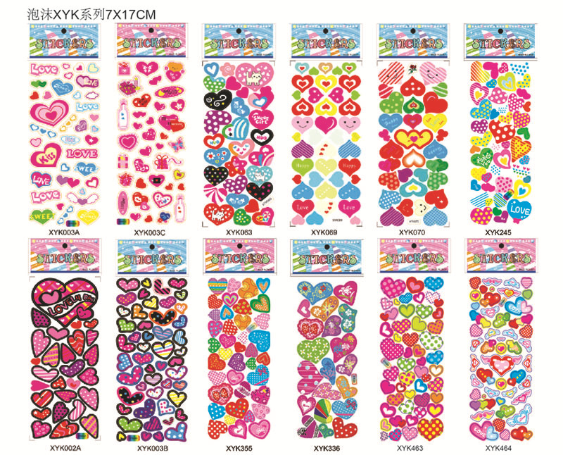 Bubble Sticker Children 'S Cartoon Small Stickers Animal PVC Paste Baby Reward Stickers Three-Dimensional Stickers Gifts Bubble Sticker Children 'S Cartoon Small Stickers Animal PVC Paste Baby Reward Stickers Three-Dimensional Stickers Gifts