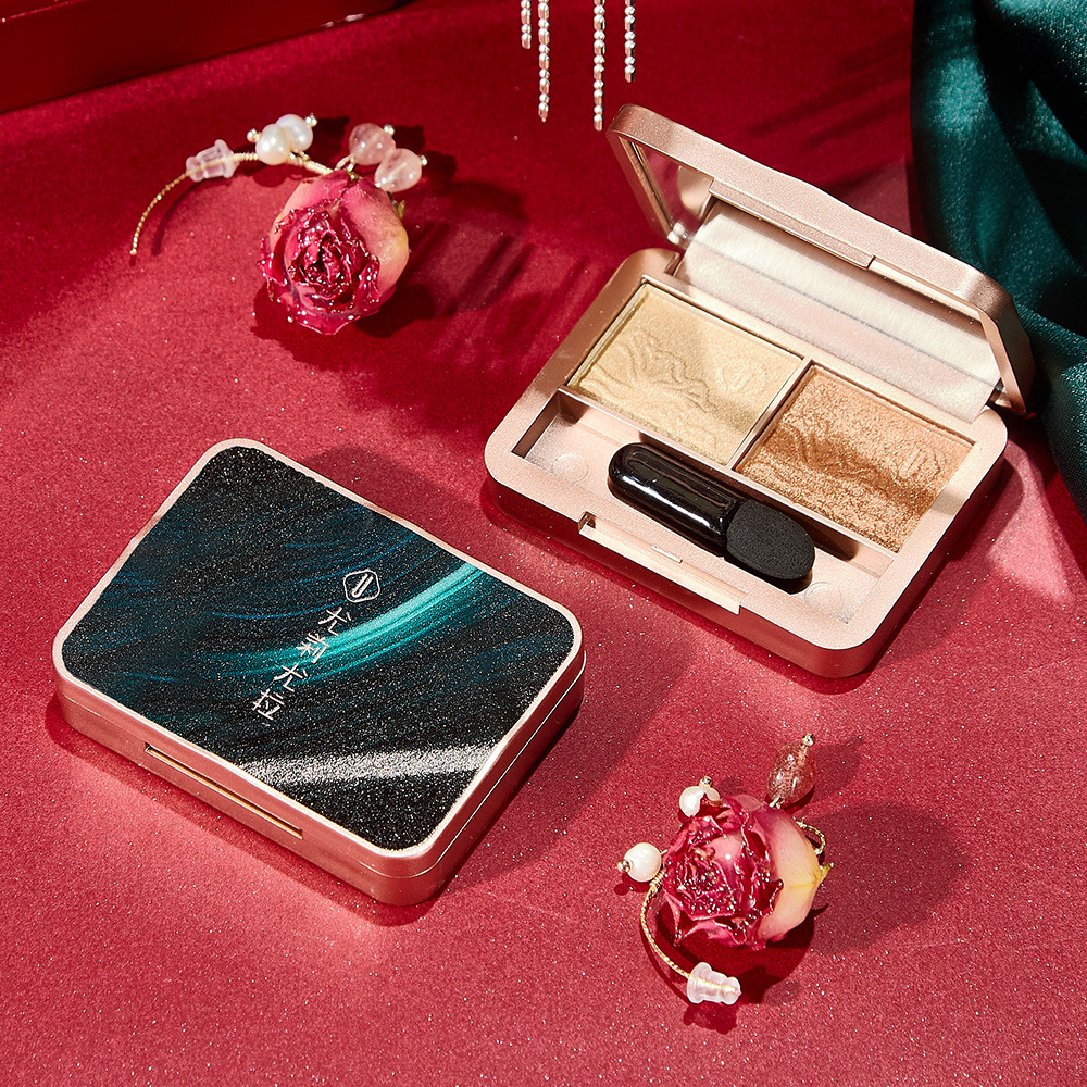 Youli Joola Chinese Style Makeup Set Eight-Piece Set Cushion Eyebrow Pencil Lipstick Makeup Set Gift Box Factory Wholesale Youli Joola Chinese Style Makeup Set Eight-Piece Set Cushion Eyebrow Pencil Lipstick Makeup Set Gift Box Factory Wholesale