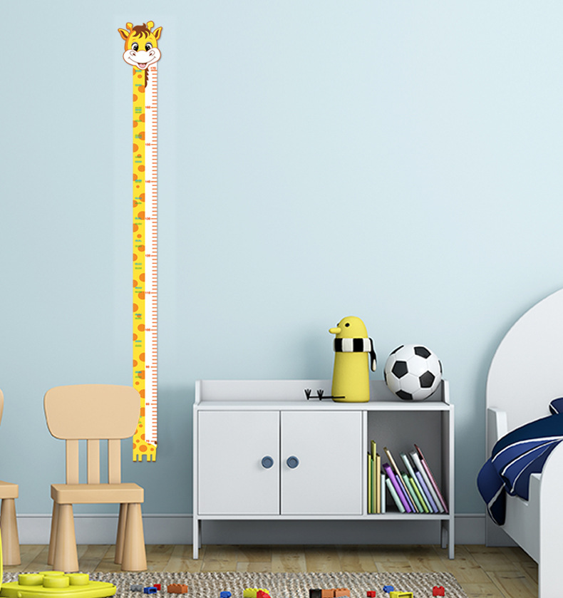 Upgraded Children's Room Bedroom Decoration Record Living Room Baby Height Ruler Cartoon Height Measurement Sticker Wall Self-Adhesive Sticker Upgraded Children's Room Bedroom Decoration Record Living Room Baby Height Ruler Cartoon Height Measurement Sticker Wall Self-Adhesive Sticker