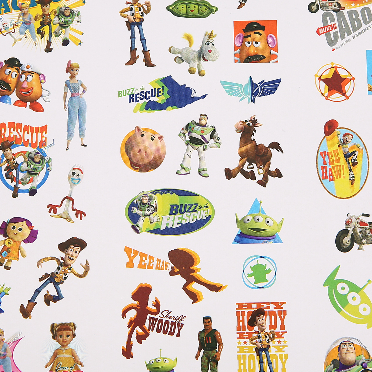 Children&#039;s Cartoon Sticker Custom Coated Light Mask PVC Sticker Custom Wholesale