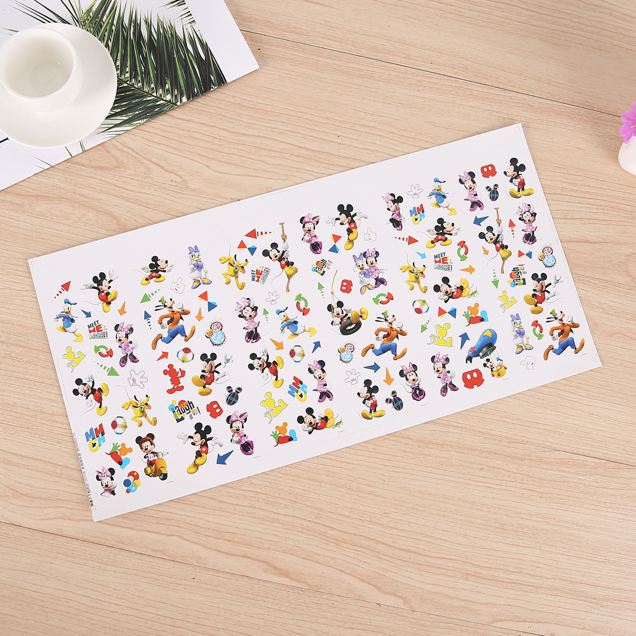 Children's Cartoon Sticker Custom Coated Light Mask PVC Sticker Custom Wholesale Children's Cartoon Sticker Custom Coated Light Mask PVC Sticker Custom Wholesale