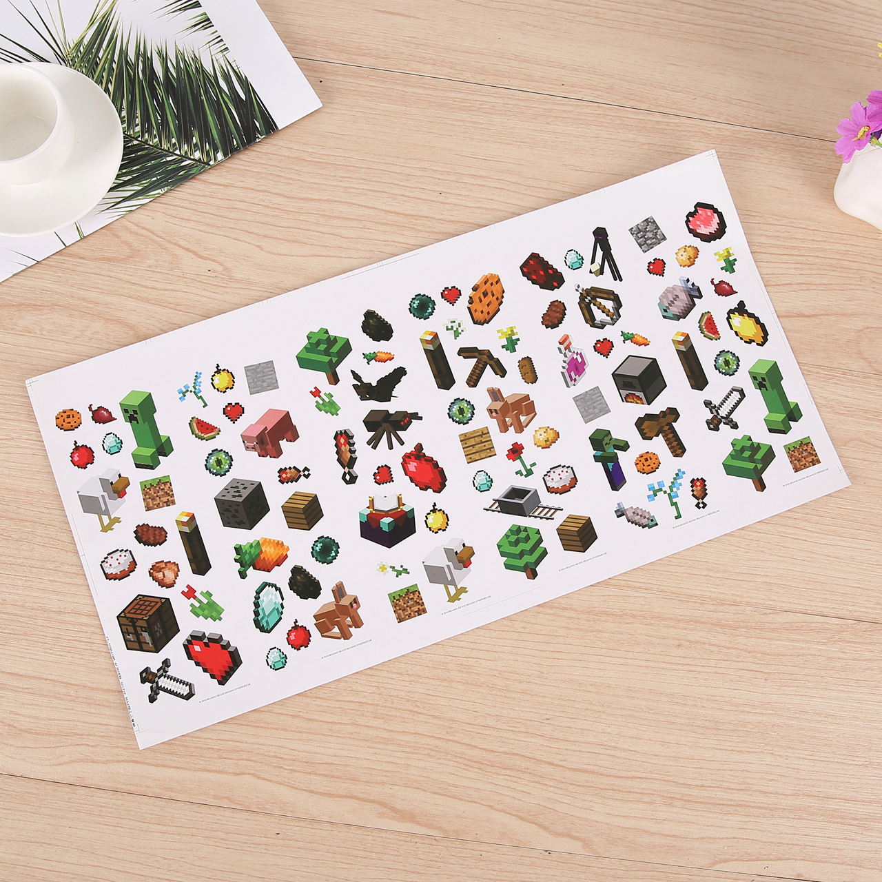 Children's Cartoon Sticker Custom Coated Light Mask PVC Sticker Custom Wholesale Children's Cartoon Sticker Custom Coated Light Mask PVC Sticker Custom Wholesale