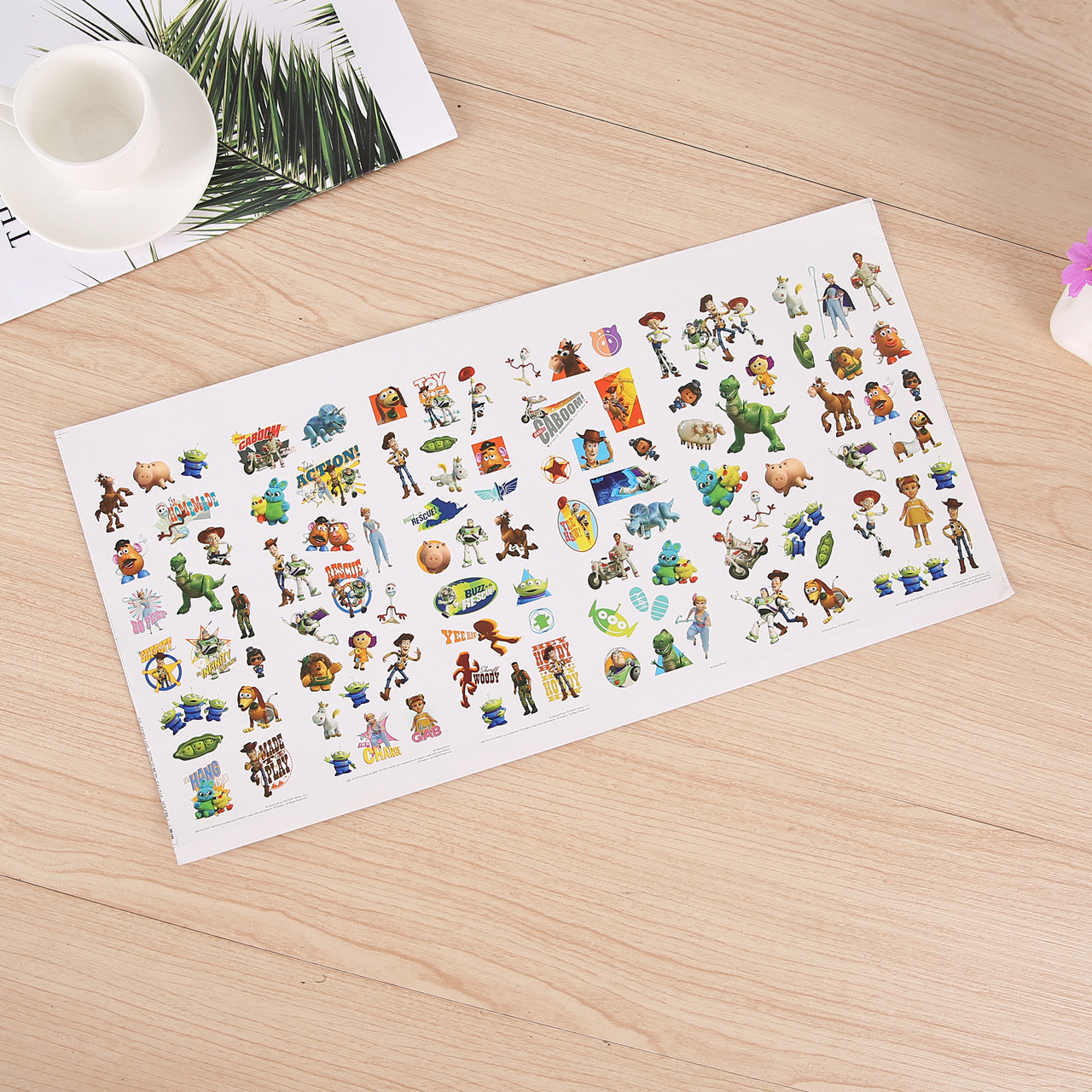 Children's Cartoon Sticker Custom Coated Light Mask PVC Sticker Custom Wholesale Children's Cartoon Sticker Custom Coated Light Mask PVC Sticker Custom Wholesale