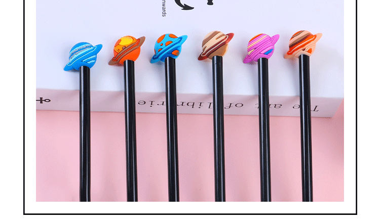 Korean Creative Learning Office Stationery Black Gel Ink Pen Signature Pen Cute Creative Colorful Planet Gel Pen Korean Creative Learning Office Stationery Black Gel Ink Pen Signature Pen Cute Creative Colorful Planet Gel Pen