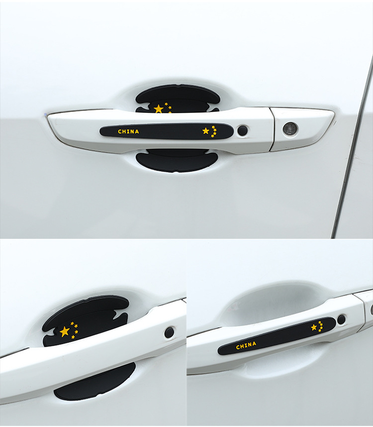 Car Door Handle Protective Film Cartoon Invisible Protective Stickers for Door Handle Bowls Car Door Handle Sticker Paint Scratch Scratch-Resistant Sticker Car Door Handle Protective Film Cartoon Invisible Protective Stickers for Door Handle Bowls Car Door Handle Sticker Paint Scratch Scratch-Resistant Sticker
