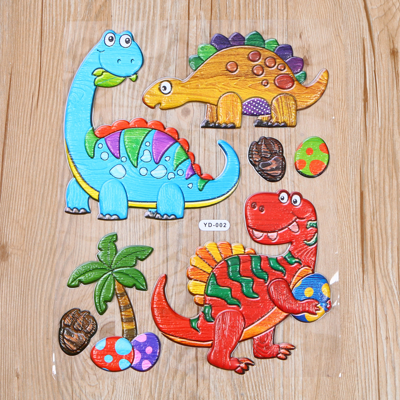 Children&#039;s Room Kindergarten Decorations Arrangement Cute Cartoon Picture 3D Stereo Wall Sticker Specifications 36 * 45cm