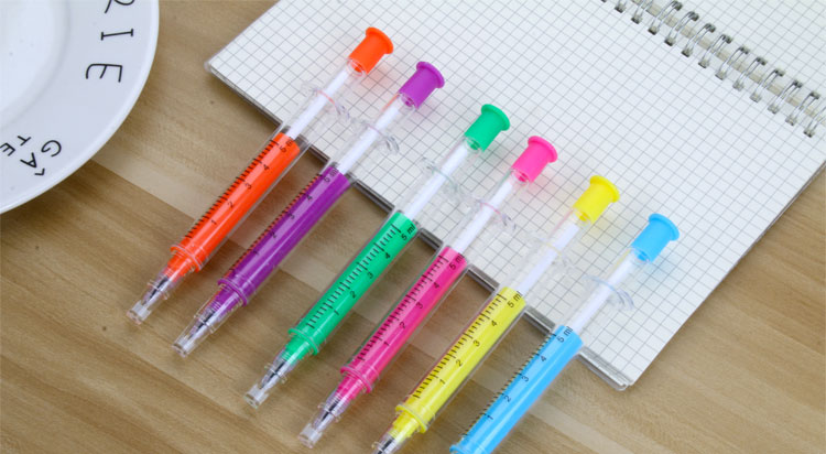 Japanese and Korean Creative New Syringe Gel Pen Black Student Studying Stationery Supplies Wholesale Customizable Logo Japanese and Korean Creative New Syringe Gel Pen Black Student Studying Stationery Supplies Wholesale Customizable Logo