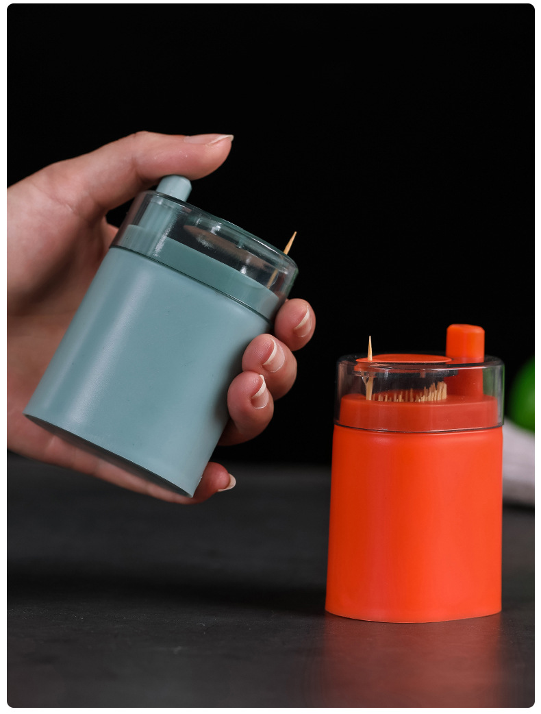 A2986 Creative Push-Type Automatic Toothpick Box Trending on TikTok Restaurant Pop-up Toothpick Holder Toothpick Holder Cans A2986 Creative Push-Type Automatic Toothpick Box Trending on TikTok Restaurant Pop-up Toothpick Holder Toothpick Holder Cans