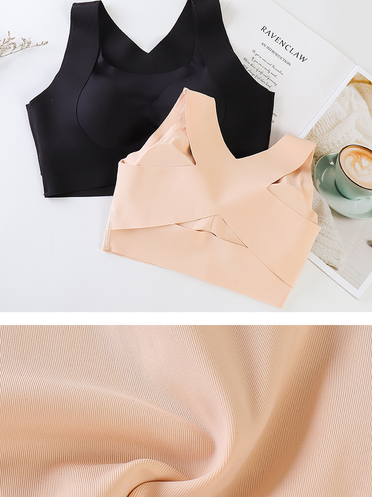 Nordic Fashion Underwear Two-in-One Seamless Correction Humpback Push up Wireless Front Buckle Underwear for Women Nordic Fashion Underwear Two-in-One Seamless Correction Humpback Push up Wireless Front Buckle Underwear for Women