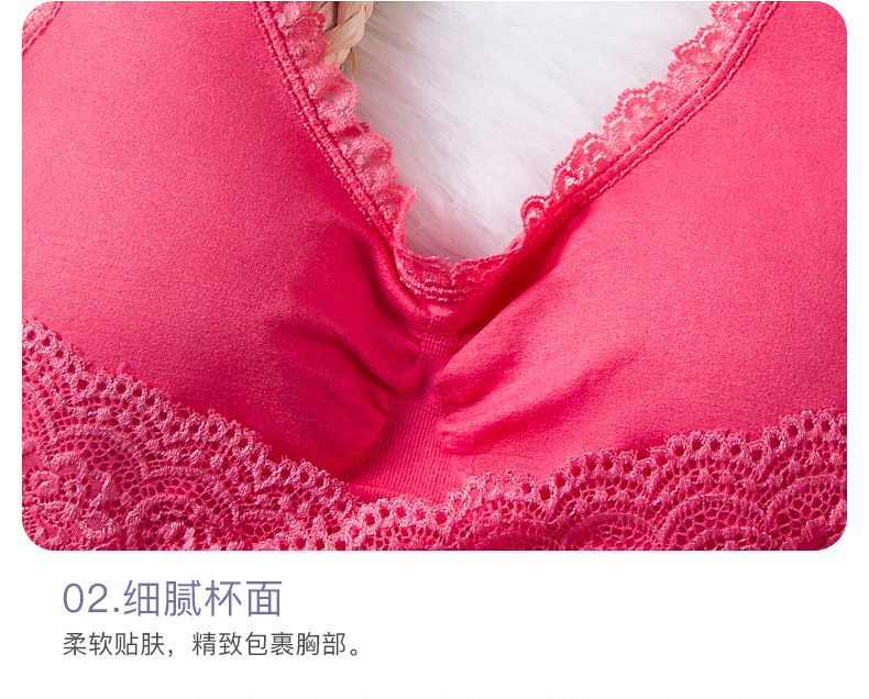 Front Cross Side Buckle Sports Bra Large Size without Steel Ring Push up Lace Edge Front Cross Sleep Sports Underwear for Women Front Cross Side Buckle Sports Bra Large Size without Steel Ring Push up Lace Edge Front Cross Sleep Sports Underwear for Women