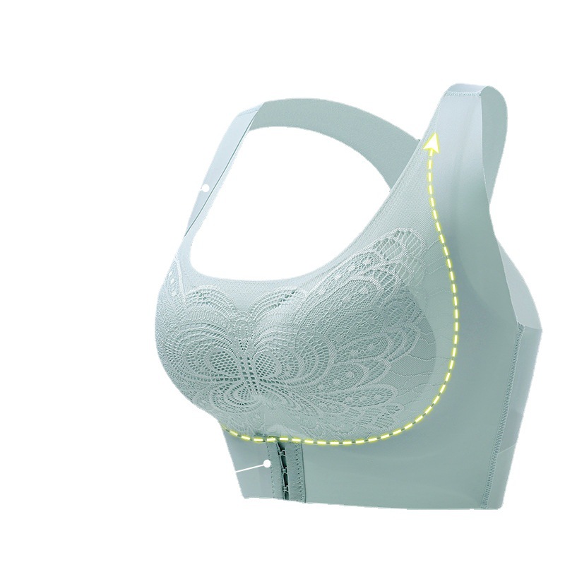 Butterfly Wing Seamless Push up Bra Wireless Sports Underwear Women&#039;s Adjustable Two-in-One Vest Correction Beauty Back