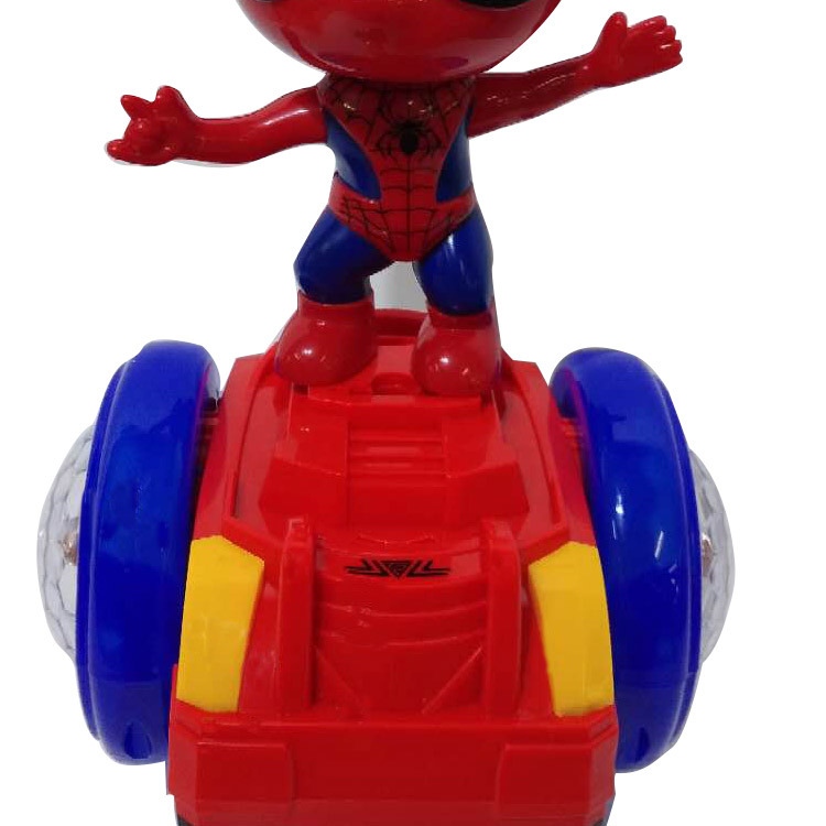 Best-Seller on Douyin Spider Man Balance Car Universal Electric Lamplight Music Spider Man Captain Children's Toys Wholesale Best-Seller on Douyin Spider Man Balance Car Universal Electric Lamplight Music Spider Man Captain Children's Toys Wholesale