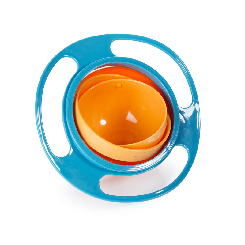 Hot Sale Preemption Children&#039;s Bowl 360 ° Rotating Balance Bowl Chopsticks Bowl UFO Bowl Baby Bowl Factory Wholesale