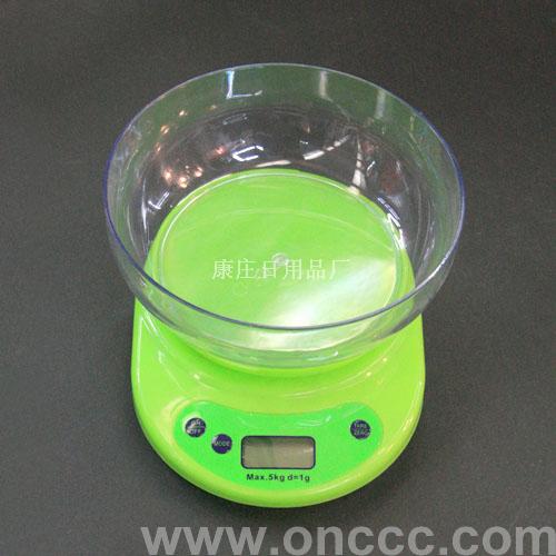 Electronic kitchen scale nutrition balance weighing scale