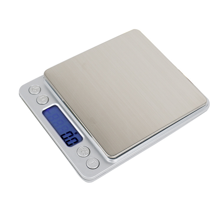 I2000 Kitchen Electronic Scale Multi-Function Baking Food Platform Scale Ultra Precision Balance Scale Jewelry Scale 0.01G