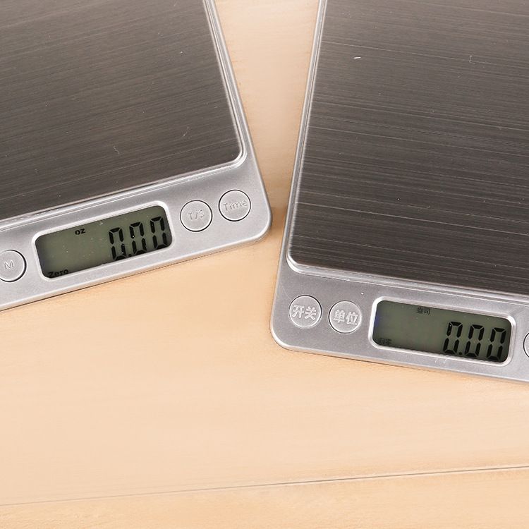 I2000 Kitchen Electronic Scale Multi-Function Baking Food Platform Scale Ultra Precision Balance Scale Jewelry Scale 0.01G