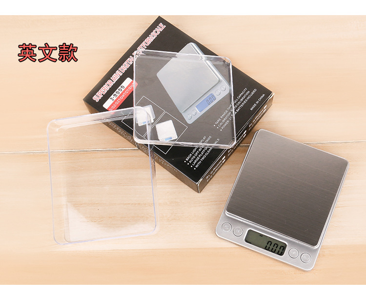 I2000 Kitchen Electronic Scale Multi-Function Baking Food Platform Scale Ultra Precision Balance Scale Jewelry Scale 0.01G I2000 Kitchen Electronic Scale Multi-Function Baking Food Platform Scale Ultra Precision Balance Scale Jewelry Scale 0.01G