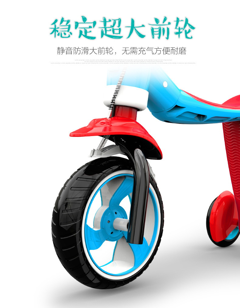 Children's Two-in-One Scooter 1-2-3 Years Old Child Baby Can Sit Kids Balance Bike Multi-Purpose Function Three-Wheel Walker Car Children's Two-in-One Scooter 1-2-3 Years Old Child Baby Can Sit Kids Balance Bike Multi-Purpose Function Three-Wheel Walker Car