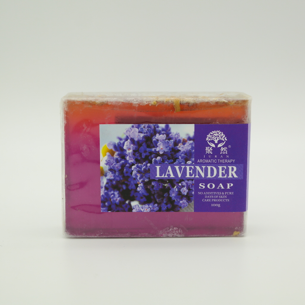 Lavender Balance Oil Soap Lavender Fragrance Plant Fragrance Skin Cleaning Eliminate Sweat Flavor Only for Foreign Trade