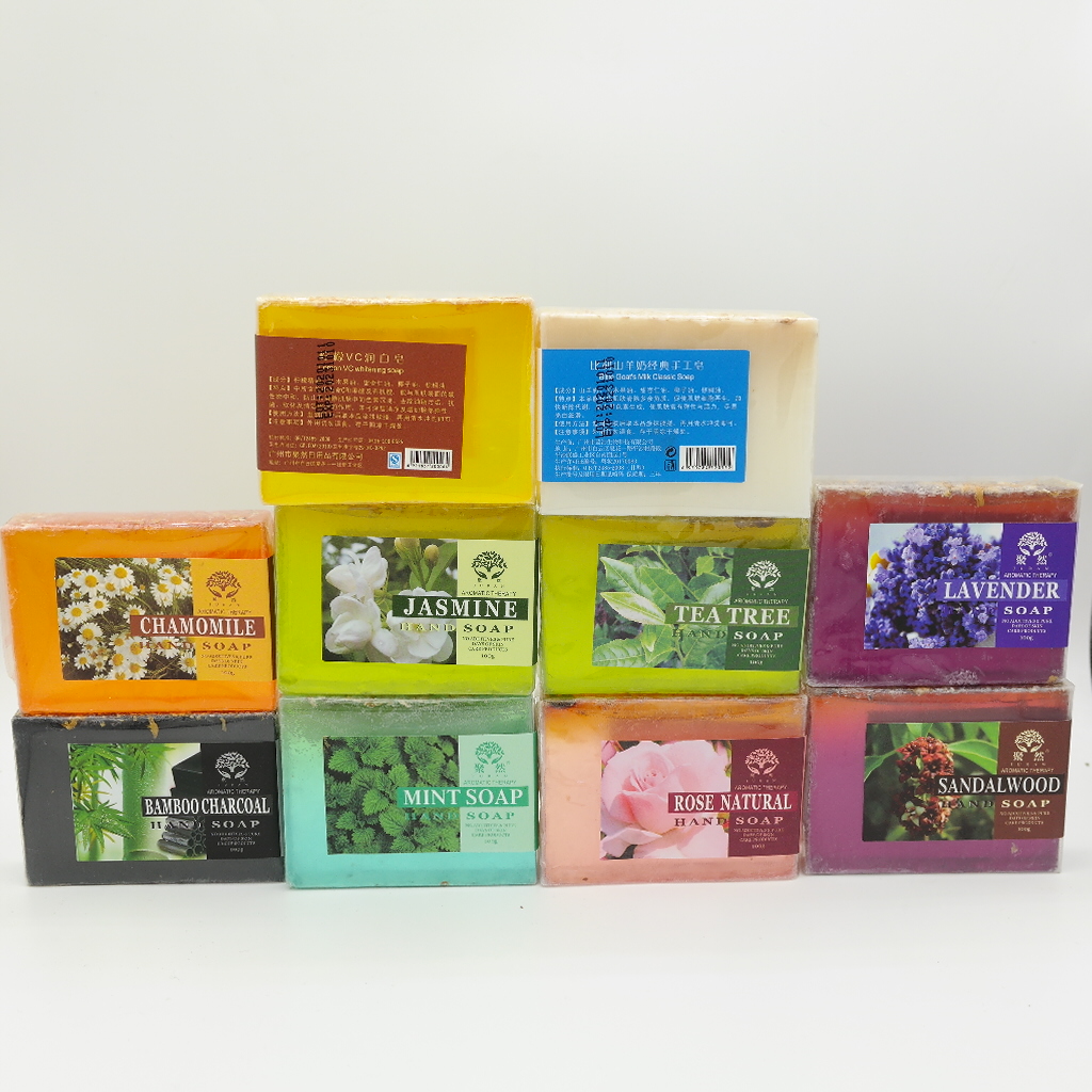 Lavender Balance Oil Soap Lavender Fragrance Plant Fragrance Skin Cleaning Eliminate Sweat Flavor Only for Foreign Trade