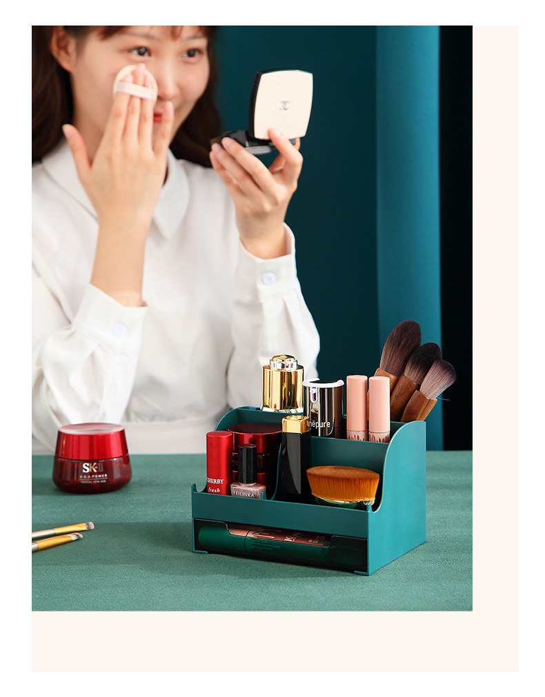 Collection Original Dimon Cosmetics Storage Box Acrylic Lipstick Storage Dustproof Desktop Stationery Finishing Box